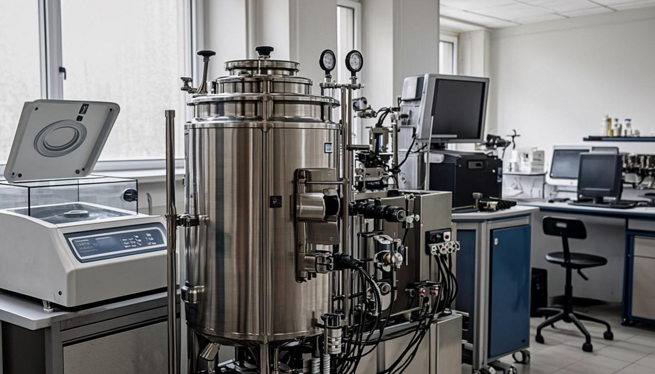 Biotechnology research laboratory equipment